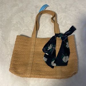 DRAPER JAMES STRAW BAG